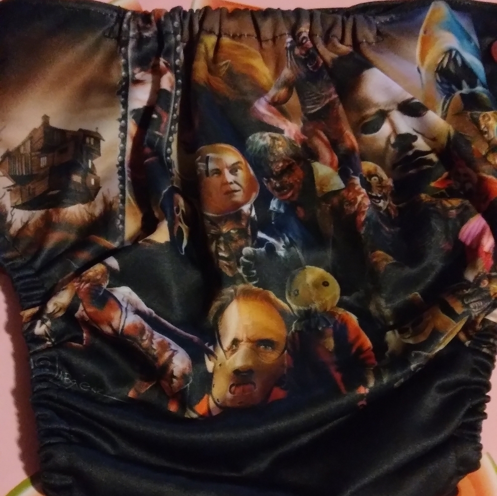 Horror cloth diaper